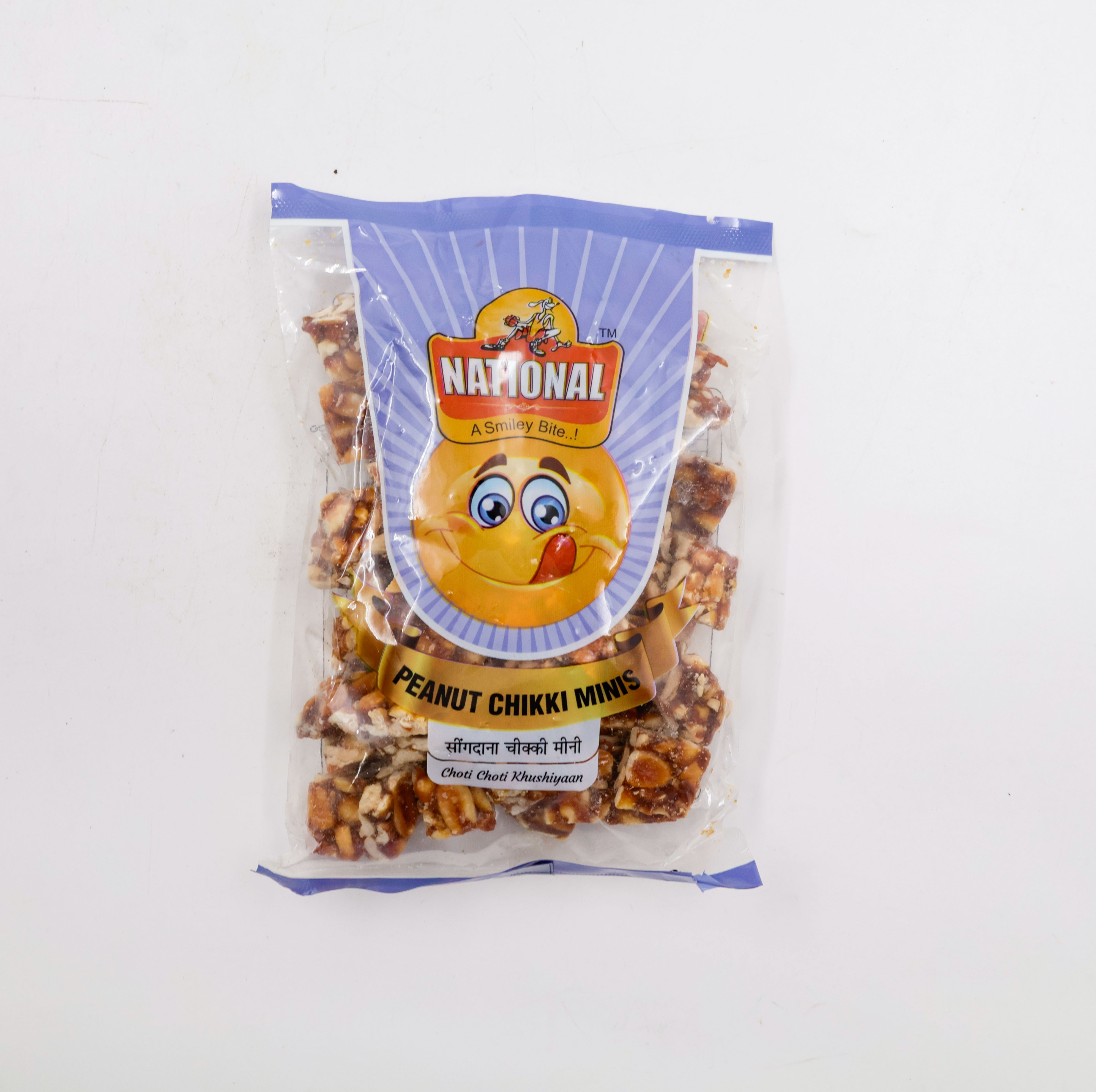 National Chikki Crush Peanut Mini 200 g